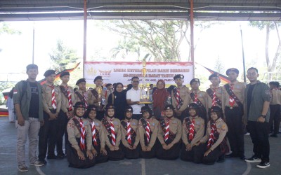Tim LKBB MTsN 1 Lima Puluh Kota berhasil menjadi Juara I LKBB Tingkat SMP/MTs se-Provinsi Sumatera Barat